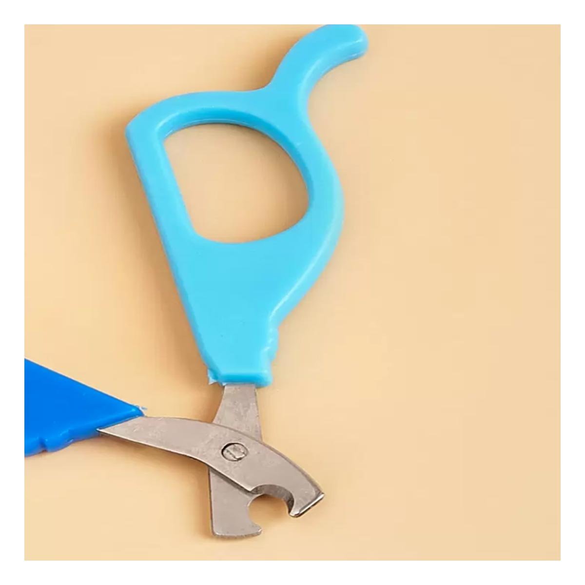 CORTA UÑA COMPACTO PARA GATOS Y CACHORROS CELESTE Y+LIGAS REGALO - 1