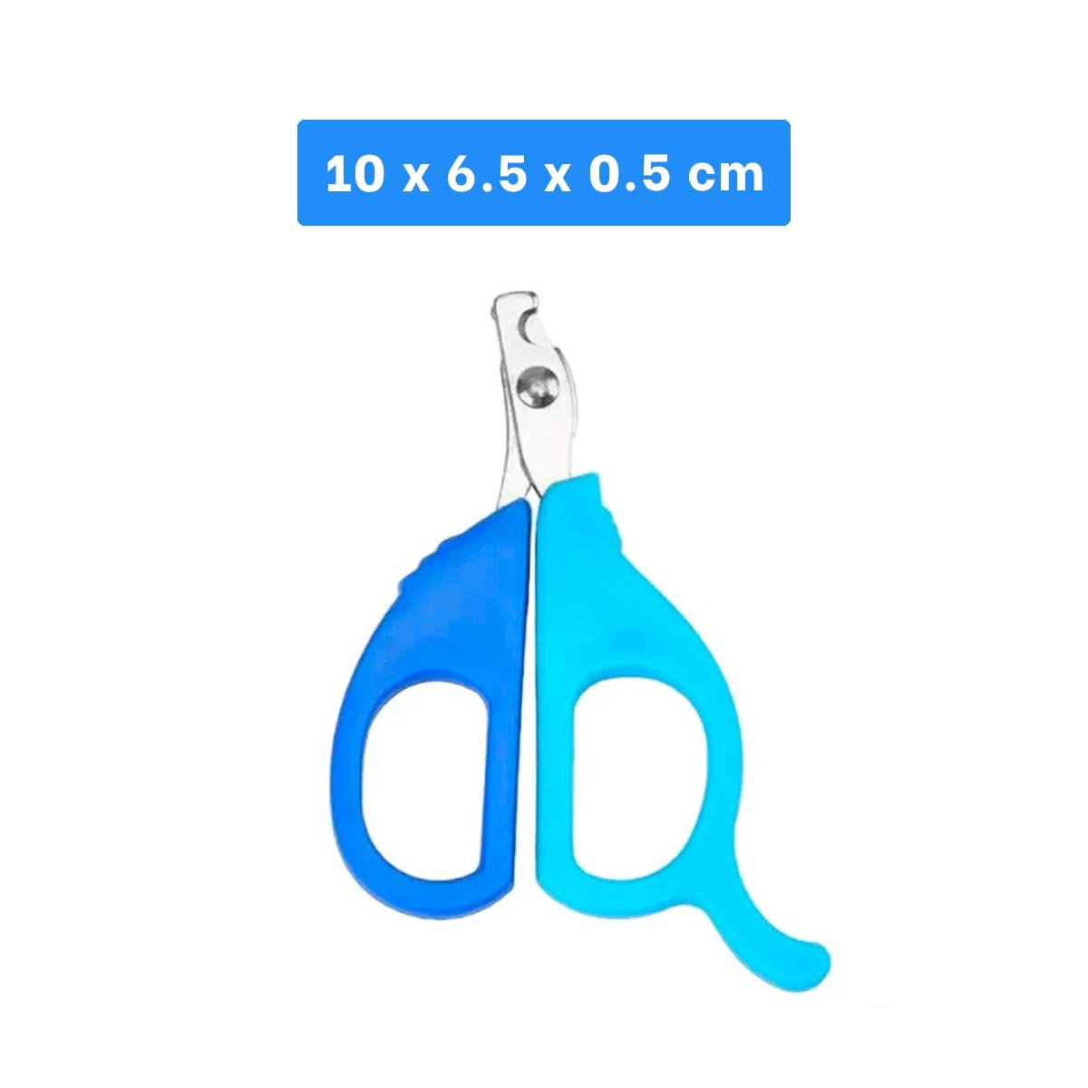 CORTA UÑA COMPACTO PARA GATOS Y CACHORROS CELESTE Y+LIGAS REGALO - 4
