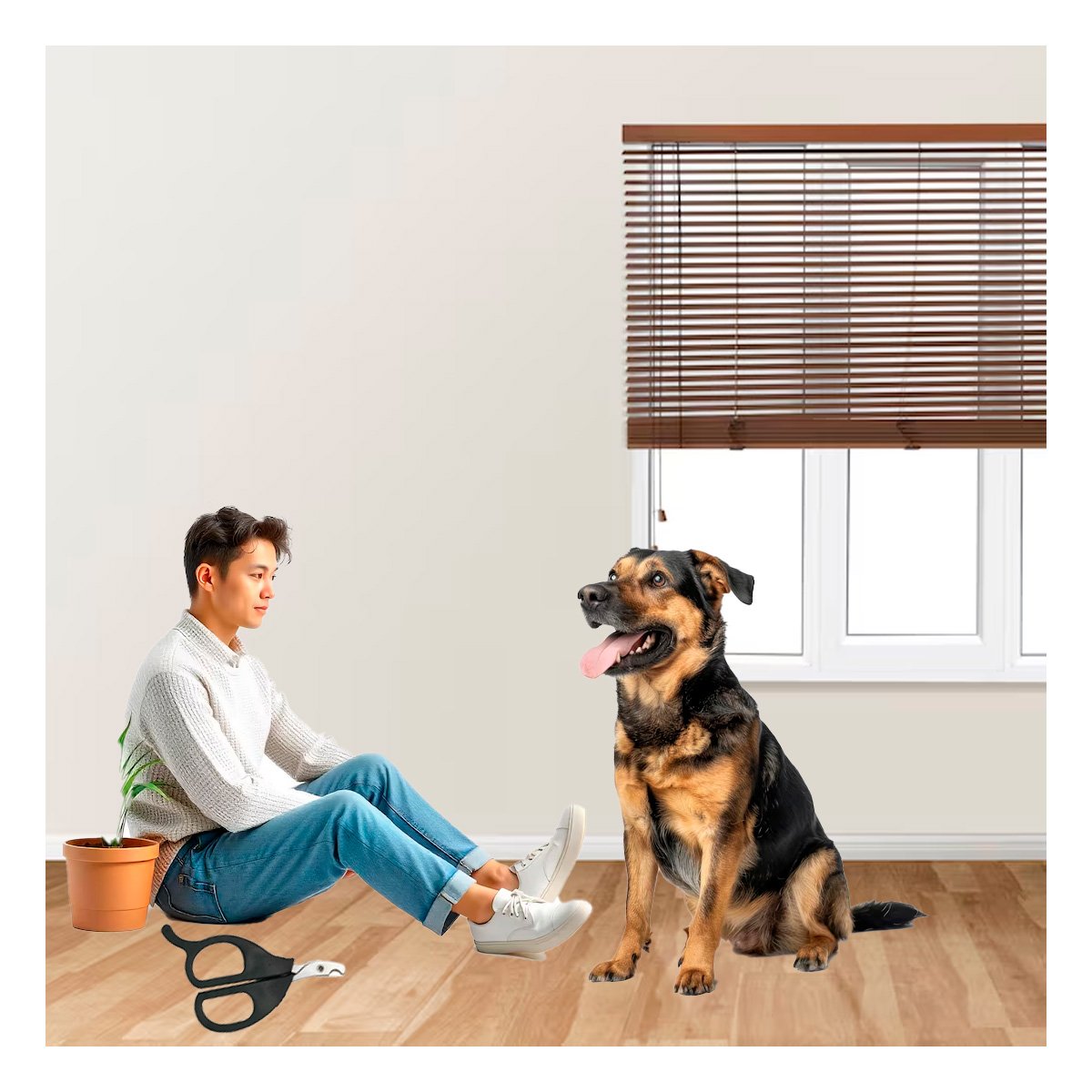 CORTAUÑAS COMPACTO PARA GATOS Y CACHORROS NEGRO Y+POST IT - 2