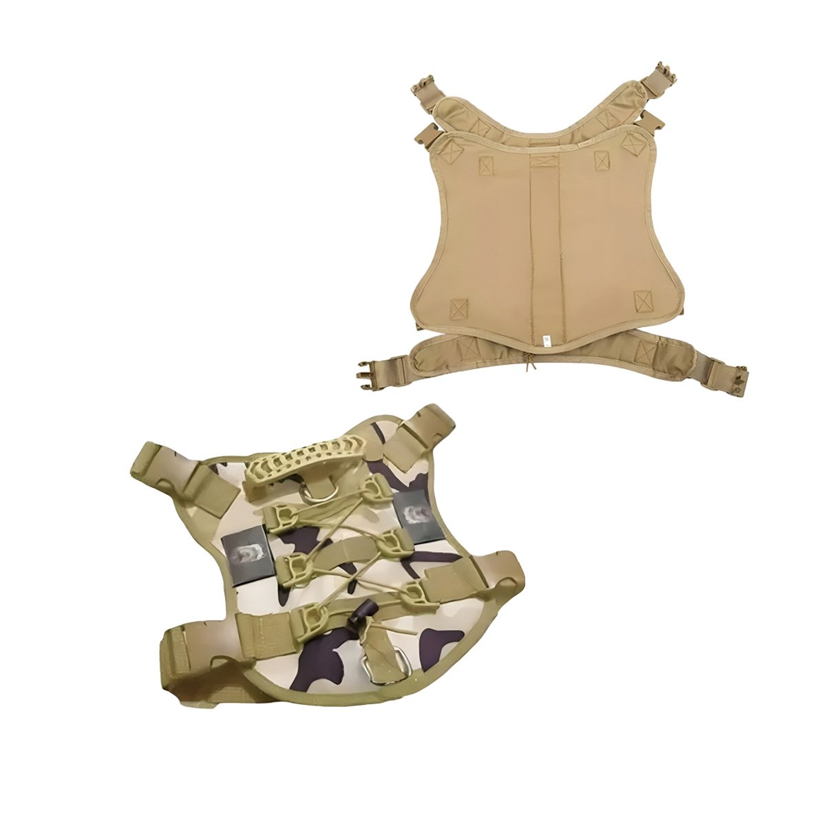 PACK6 ARNES COMODO PARA PERRO VERDE CLARO TALLA S TACTICO Y+REGALO STICKER - 2
