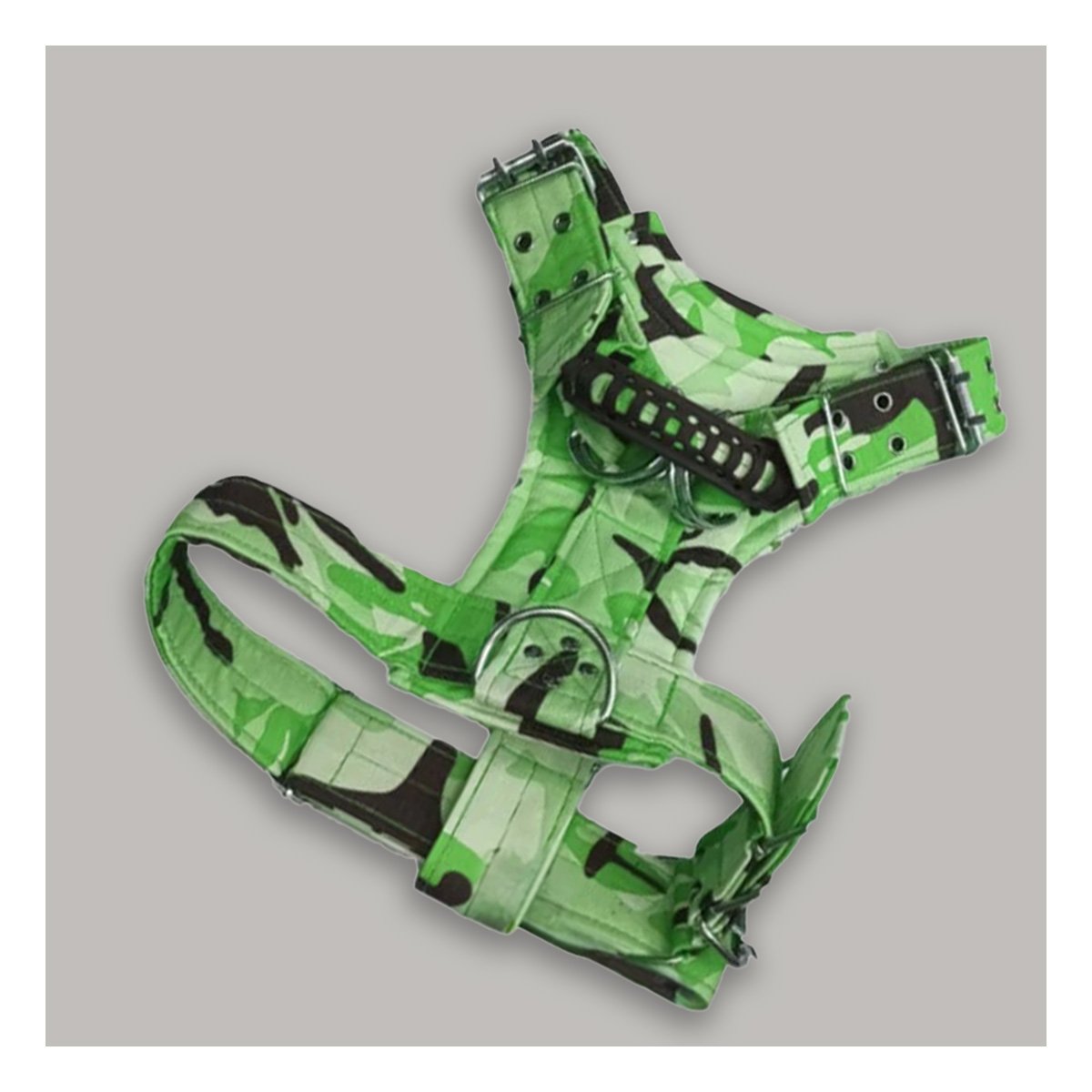 CHALECO RESISTENTE DOG STRONG VERDE CLARO TALLA S COMODO Y+REGALO STICKER - 5