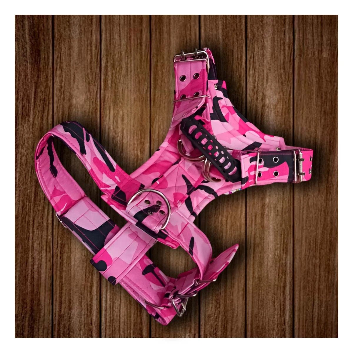PETO PARA PERRO DOG STRONG ROSADO TALLA S FIRME Y RESISTENTE - 2