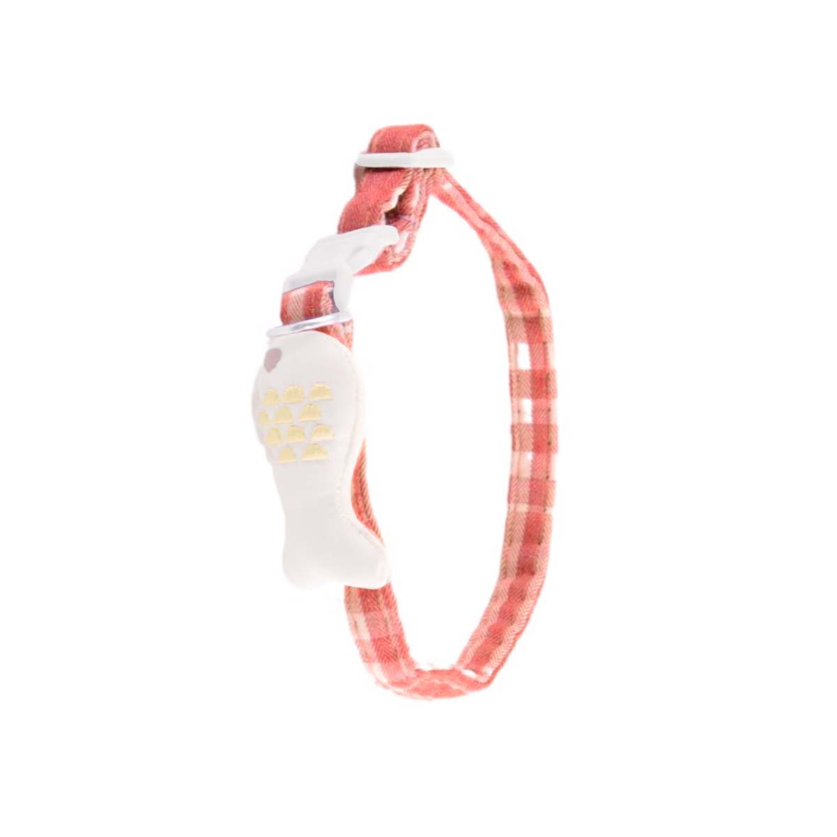 COLLAR LIGERO MODELO PEZ ROJO PARA MASCOTA Y+LIGAS REGALO - 3