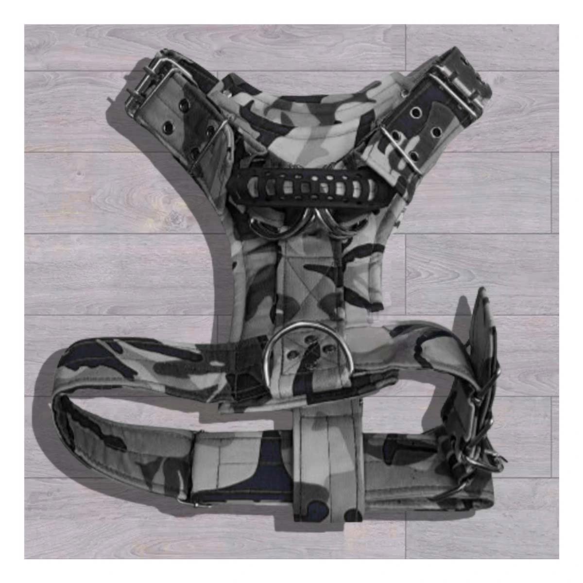 SOPORTE CANINO DOG STRONG NEGRO TALLA L CON DISENO DURABLE - 2