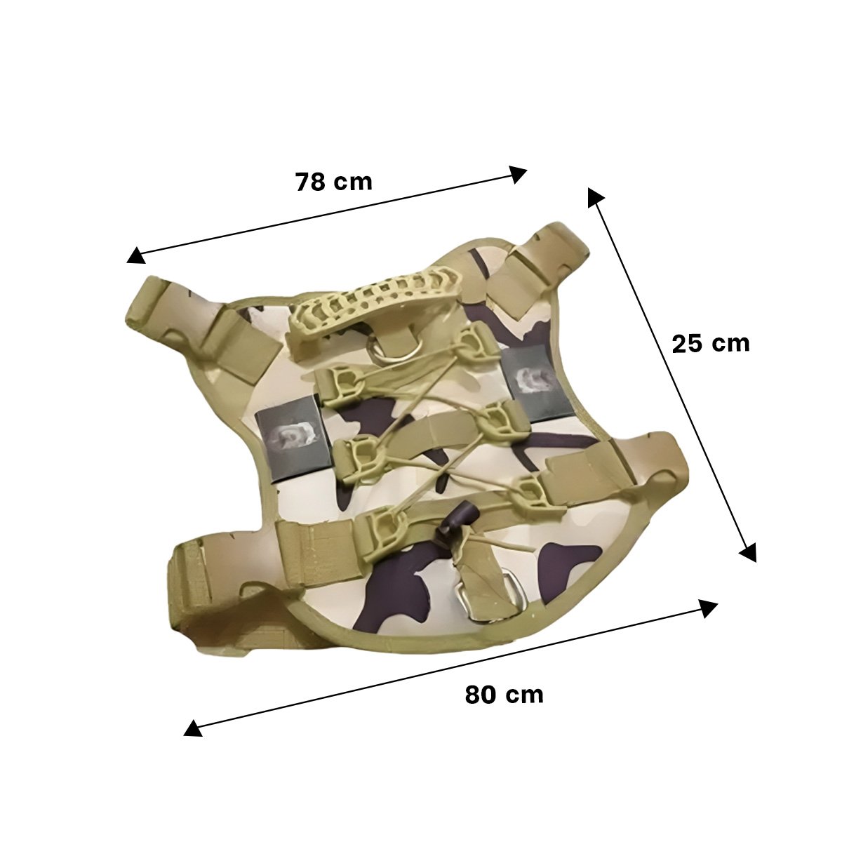 PACK6 PECHERA COMODA PARA PERRO VERDE CLARO TALLA S REFORZADA - 4