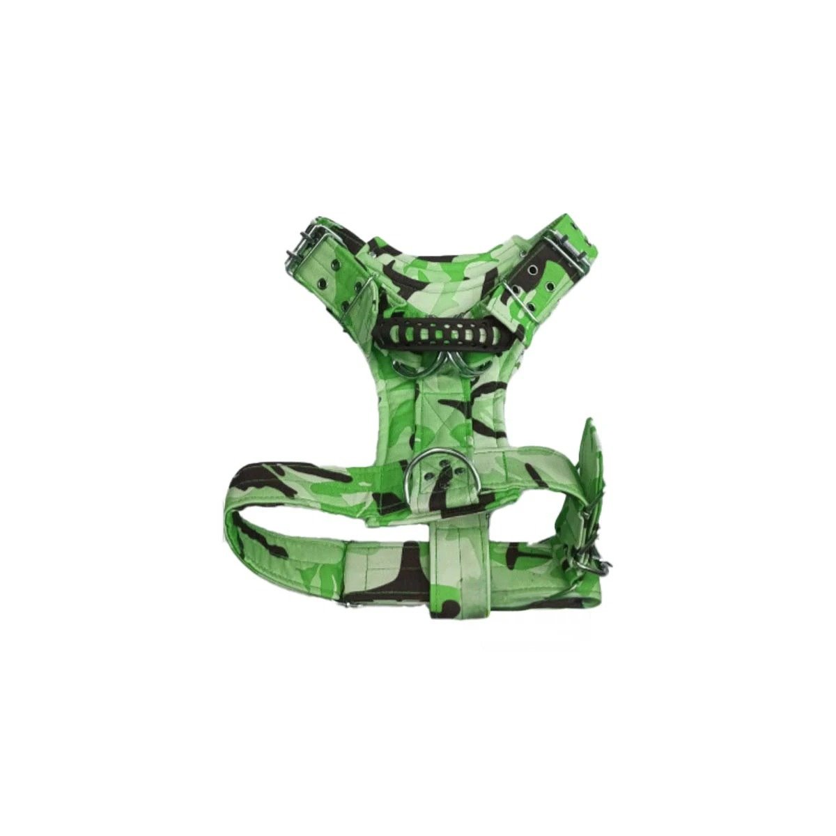 PACK2 CHALECO AJUSTABLE DOG STRONG VERDE CLARO TALLA S COMODO Y+REGALO STICKER - 2