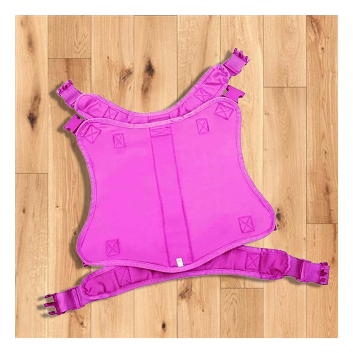 PACK4 EQUIPO AJUSTABLE PARA PERRO ROSADO TALLA S TACTICO Y+REGALO STICKER - 1