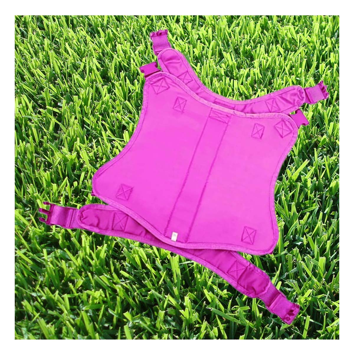 PACK4 EQUIPO AJUSTABLE PARA PERRO ROSADO TALLA S TACTICO Y+REGALO STICKER - 5