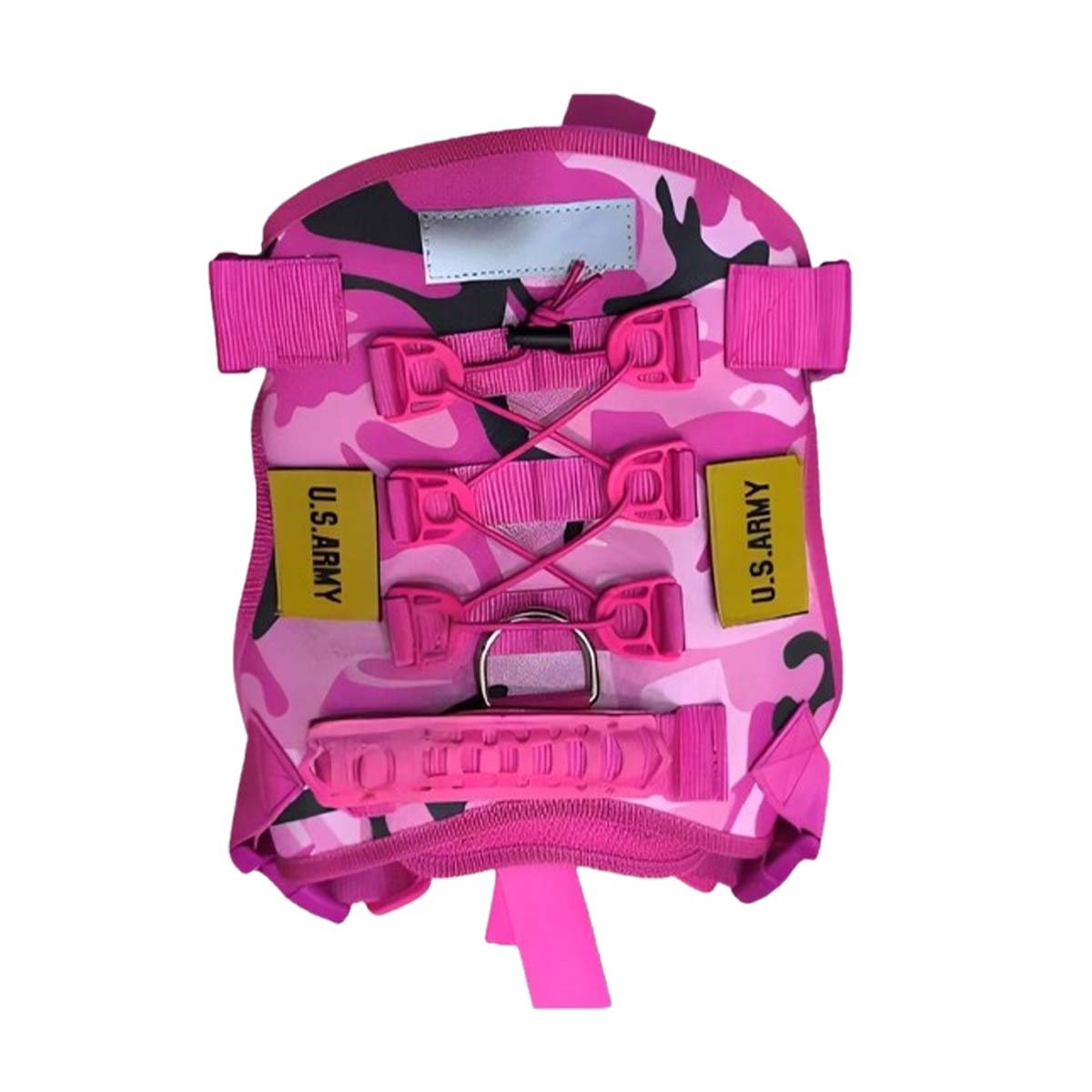 PACK2 CHALECO AJUSTABLE PARA PERRO ROSADO TALLA S RESISTENTE Y+REGALO STICKER - 2