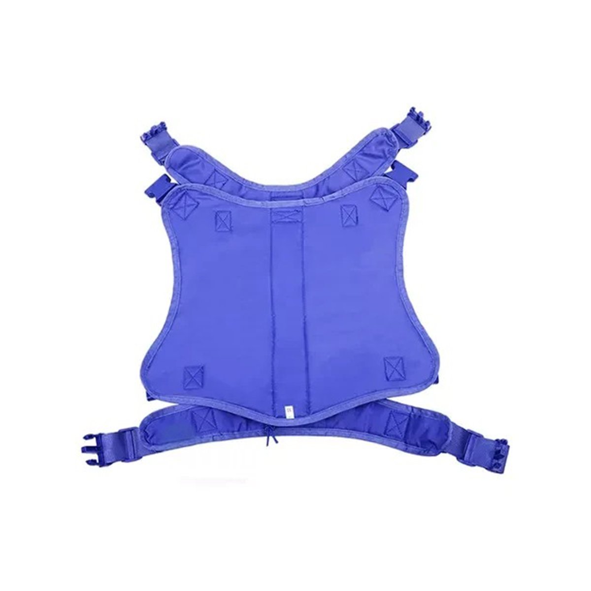 PACK4 PROTECTOR AJUSTABLE PARA PERRO AZUL TALLA M CON DISENO TACTICO Y+PAPEL REGALO - 3