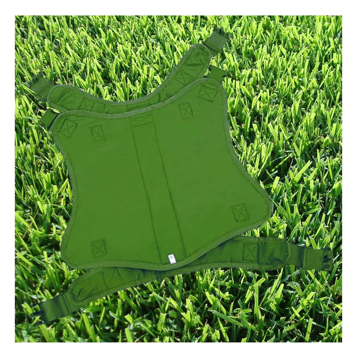 PACK2 EQUIPO RESISTENTE PARA PERRO VERDE OSCURO TALLA S REFORZADO - 3
