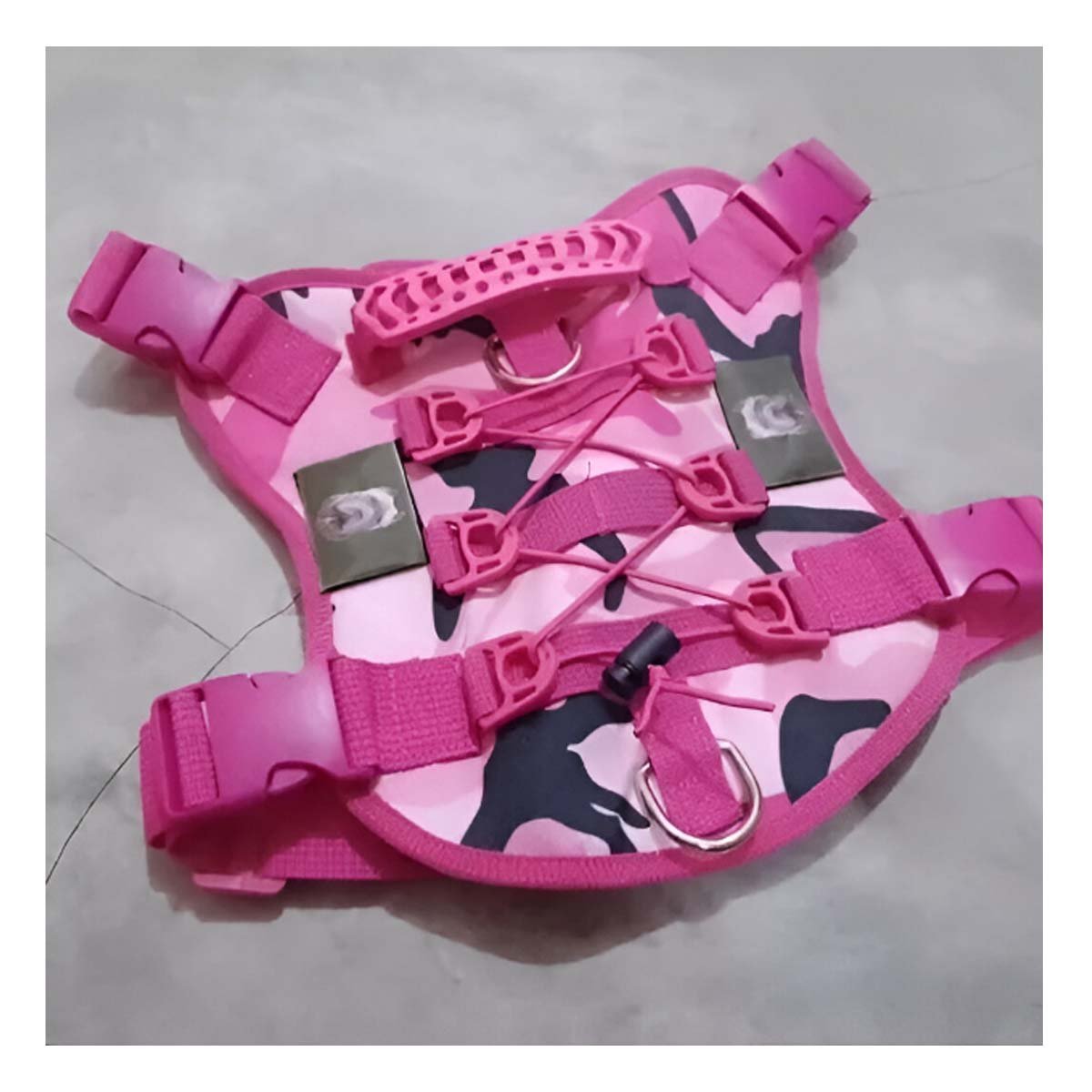 PACK6 ARNES COMODO PARA PERRO ROSADO TALLA S TACTICO Y+REGALO STICKER - 5