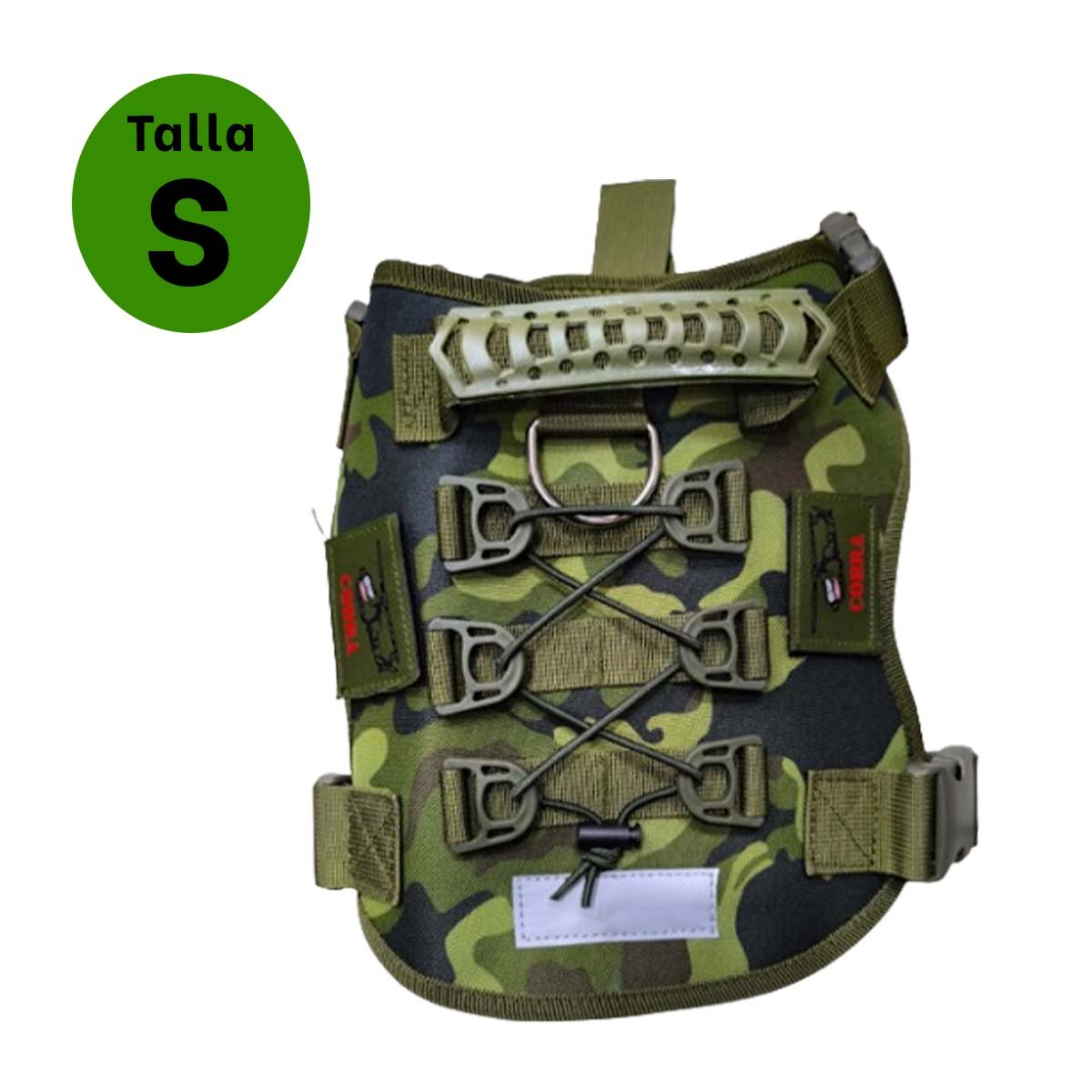 PACK4 ARNES AJUSTABLE PARA PERRO VERDE OSCURO TALLA S SEGURO - 4