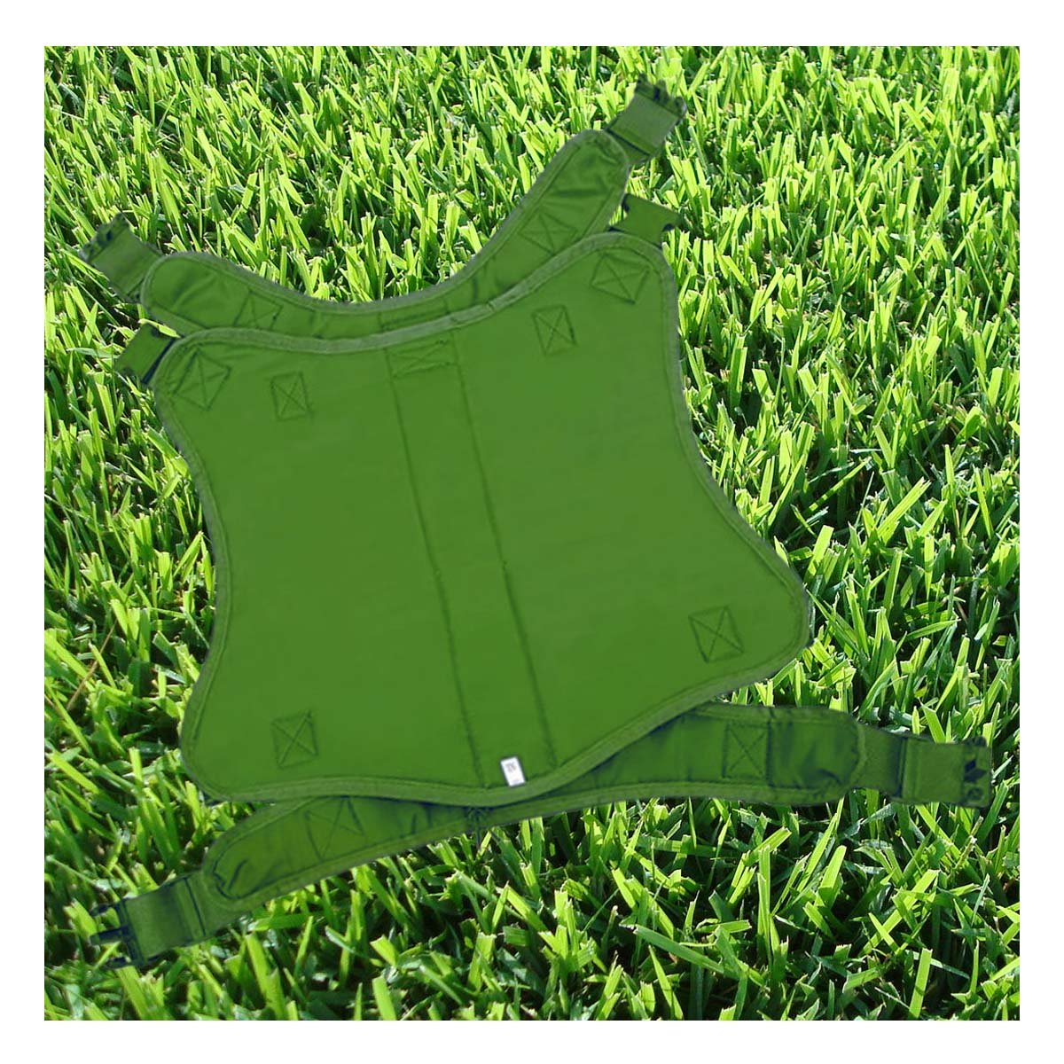 PACK6 PECHERA COMODA PARA PERRO VERDE OSCURO TALLA S REFORZADA - 3