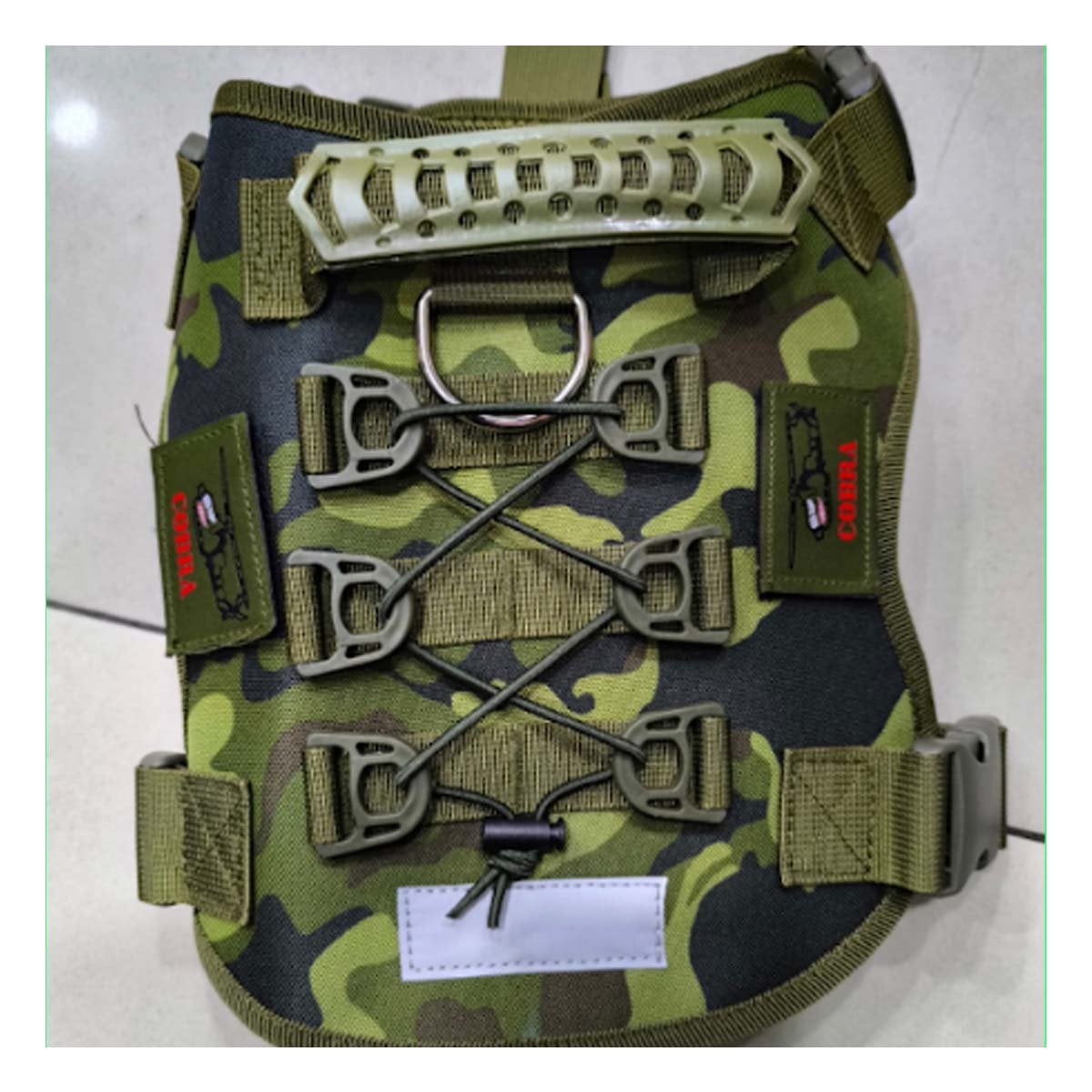 PACK2 CHALECO AJUSTABLE PARA PERRO VERDE OSCURO TALLA S RESISTENTE Y+REGALO STICKER - 3