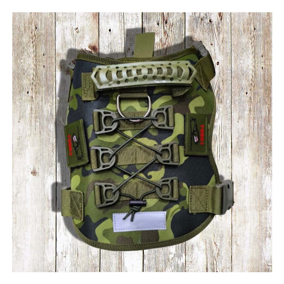 ARNES RESISTENTE PARA PERRO VERDE OSCURO TALLA S ESTILO TACTICO Y+LIGAS REGALO - 2