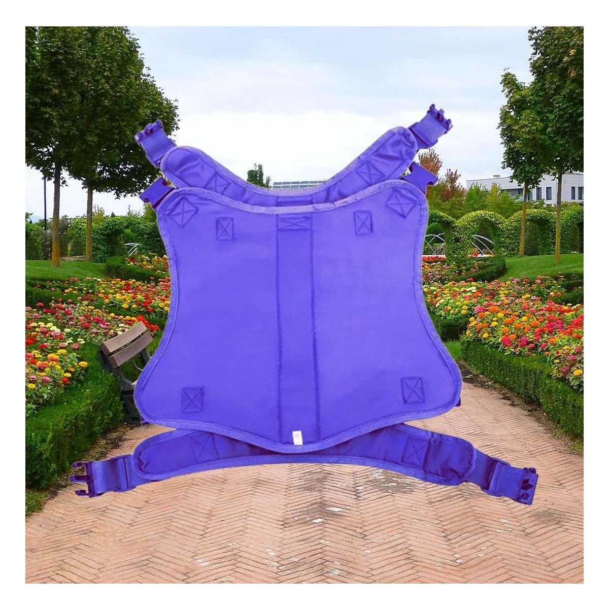 PACK4 ARNES AJUSTABLE PARA PERRO MORADO TALLA S SEGURO - 5