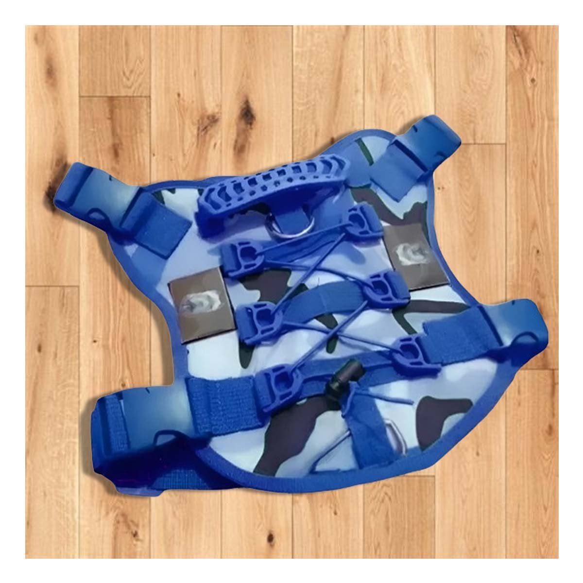 EQUIPO CANINO AZUL TALLA S MODELO TACTICO DURABLE - 1