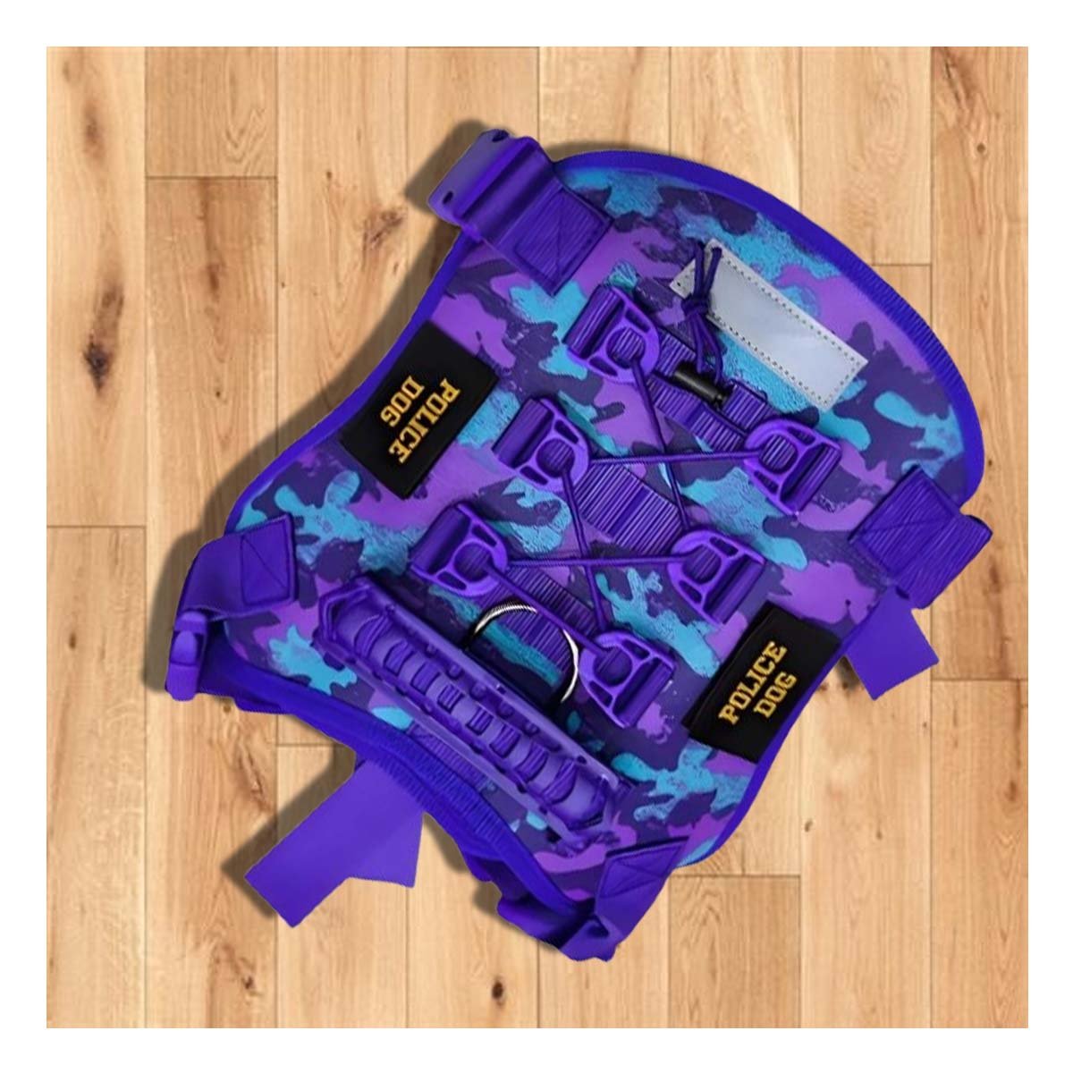 PACK2 EQUIPO RESISTENTE PARA PERRO MORADO TALLA S REFORZADO - 2