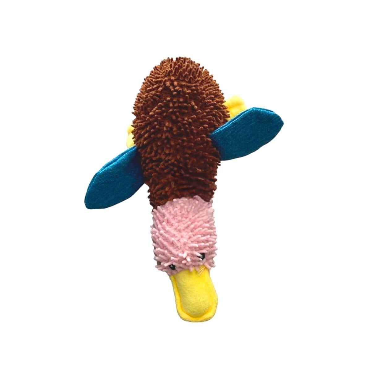 PACK12 PELUDITO PATO PARA MASCOTAS QUE INSPIRA JUEGO MARRON ROSADO Y+REGALO STICKER - 2