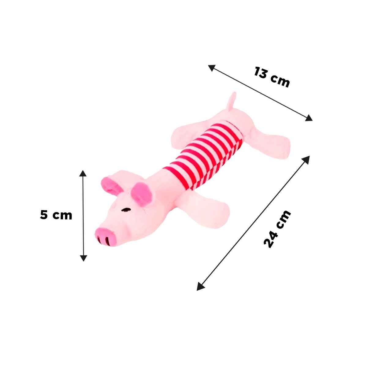 PACK6 COLEGA CHANCHO QUE MANTIENE ACTIVAS A MASCOTAS ROSADO Y FUCSIA Y+REGALO STICKER - 4
