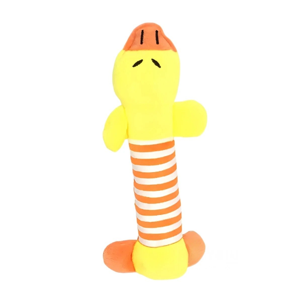 PACK6 TIERNO PATO QUE MANTIENE DIVERSION Y ALEGRIA AMARRILLO Y NARANJA Y+REGALO STICKER - 2