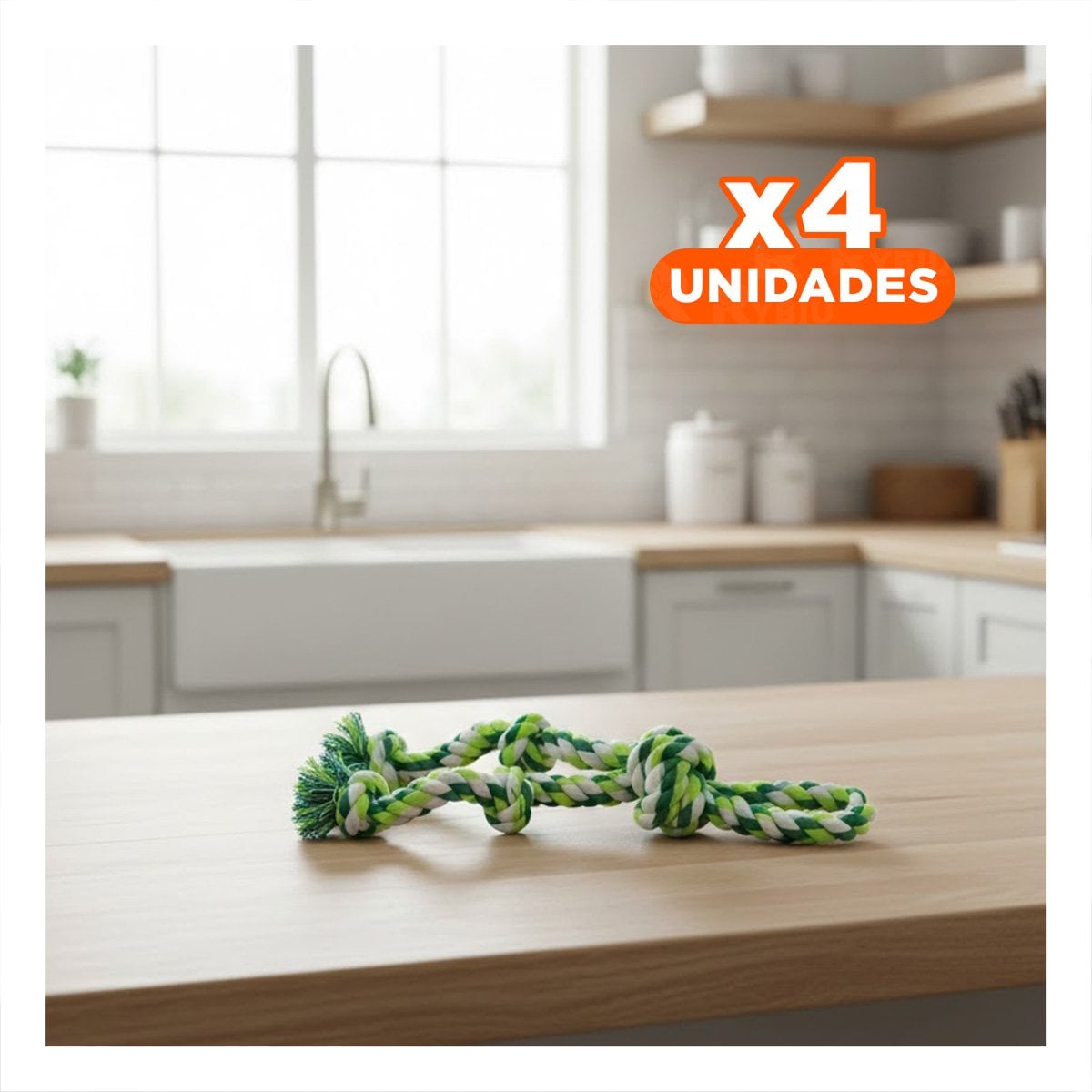 PACK4 CINTA DIVERTIDA QUE COMBINA FUERZA Y CUIDADO DENTAL VERDE - 1