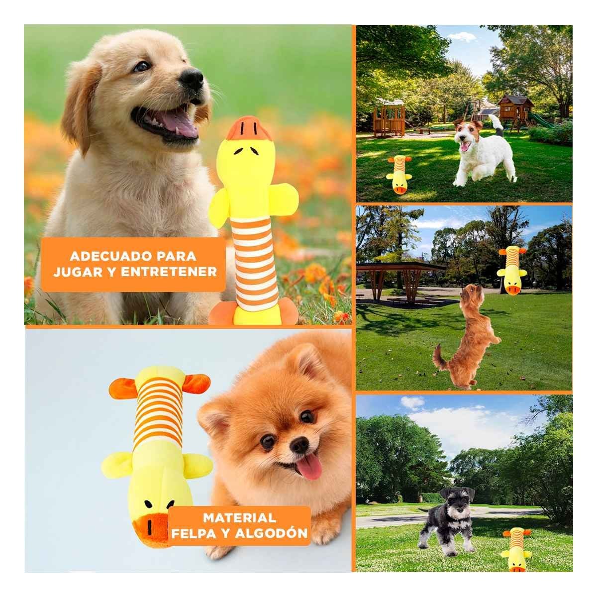PACK12 ACCESORIO DE JUEGO PATO CON TELA SUAVE Y SONIDO AMARRILLO Y NARANJA Y+PAPEL REGALO - 2