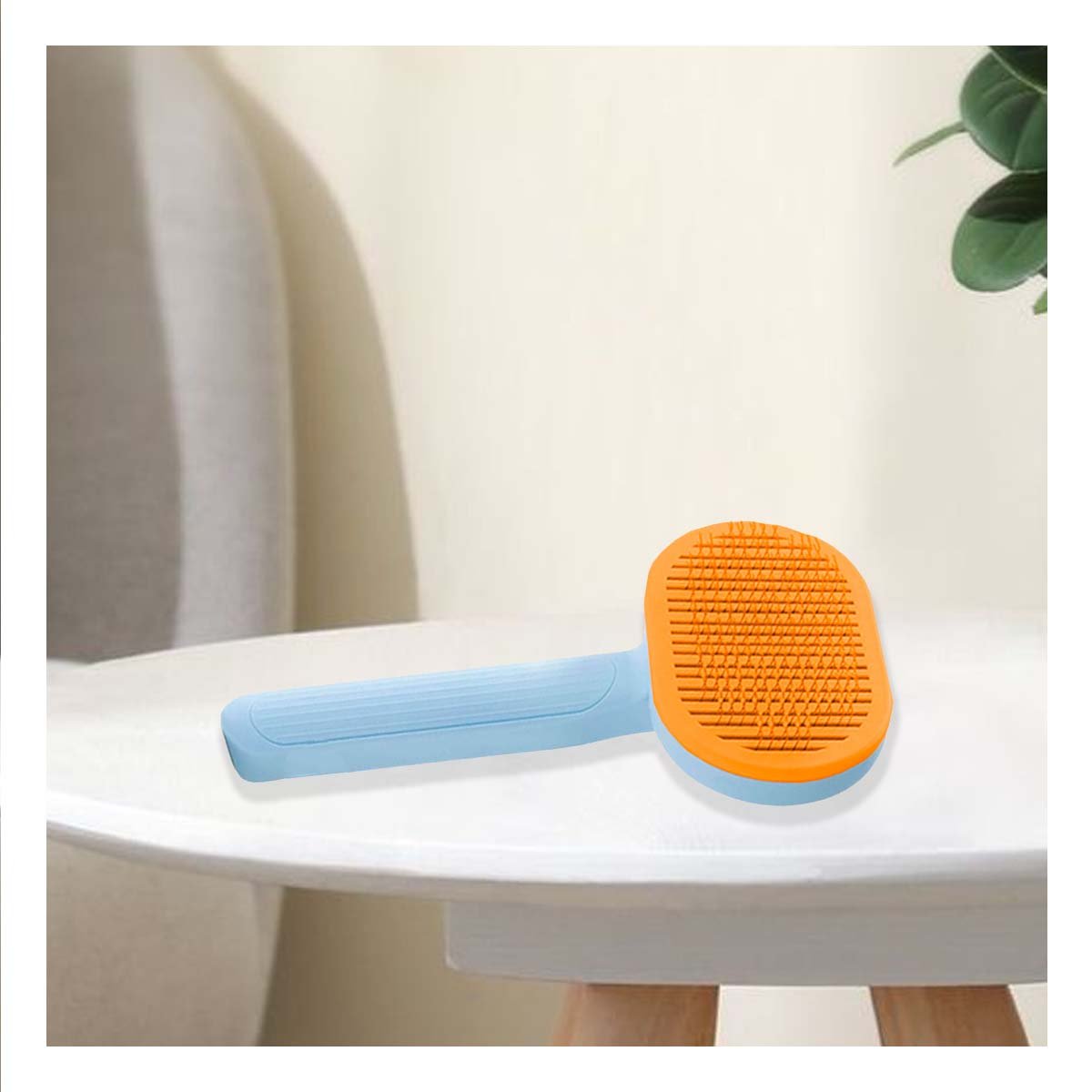 PACK12 EQUIPO ERGONOMICO QUE PROTEGE LA PIEL Y FACILITA MASAJE CELESTE NARANJA - 3