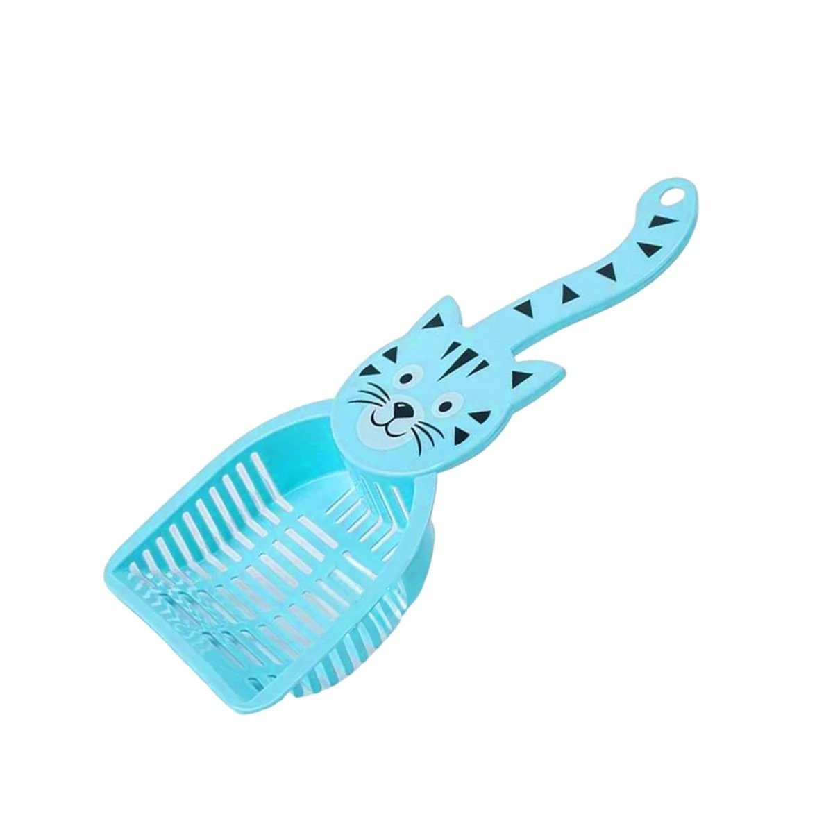 PACK2 HERRAMIENTA COMPACTA CARA DE GATO AZUL PARA LIMPIEZA Y HOGAR FESTIVO Y+REGALO STICKER - 2