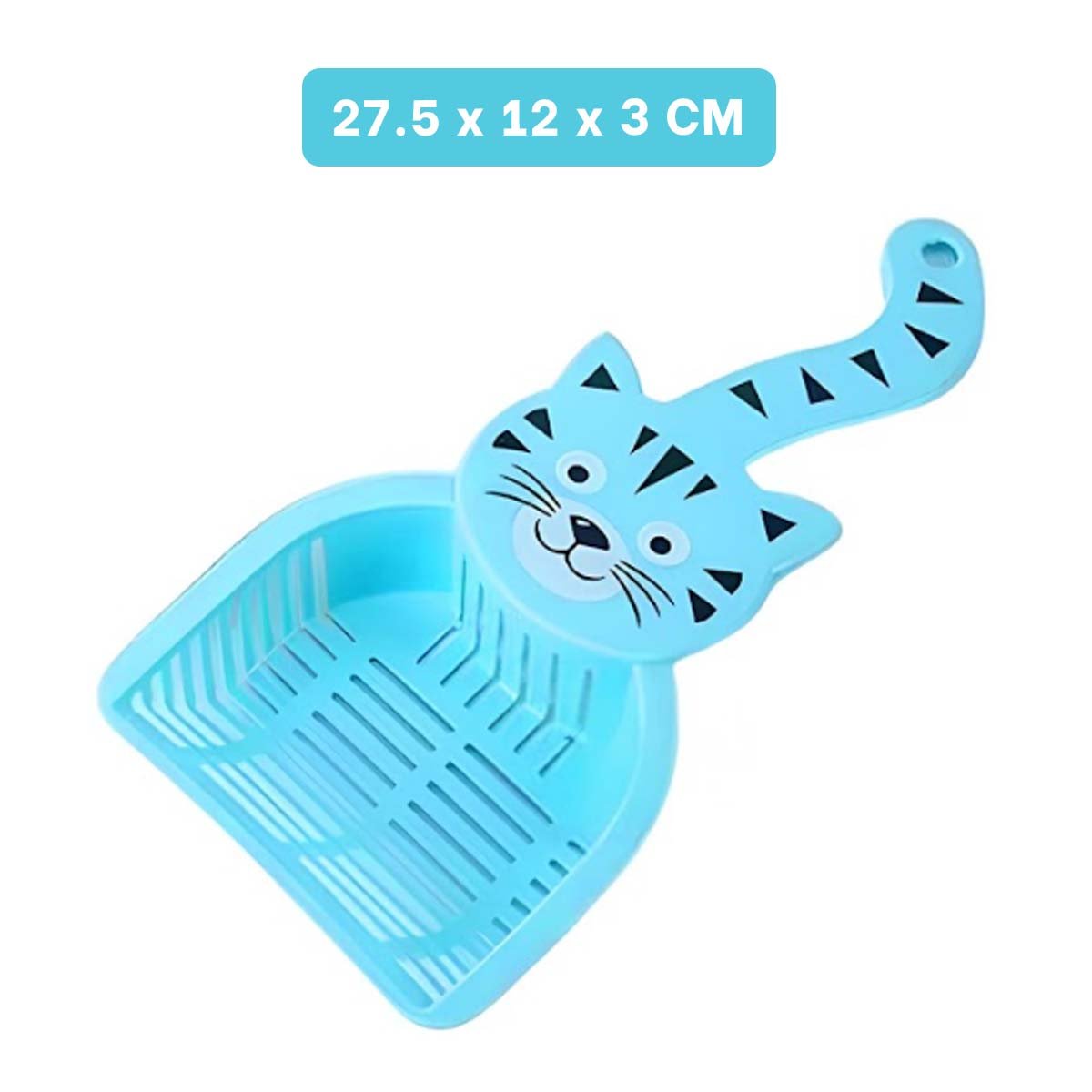 PACK2 HERRAMIENTA COMPACTA CARA DE GATO AZUL PARA LIMPIEZA Y HOGAR FESTIVO Y+REGALO STICKER - 4