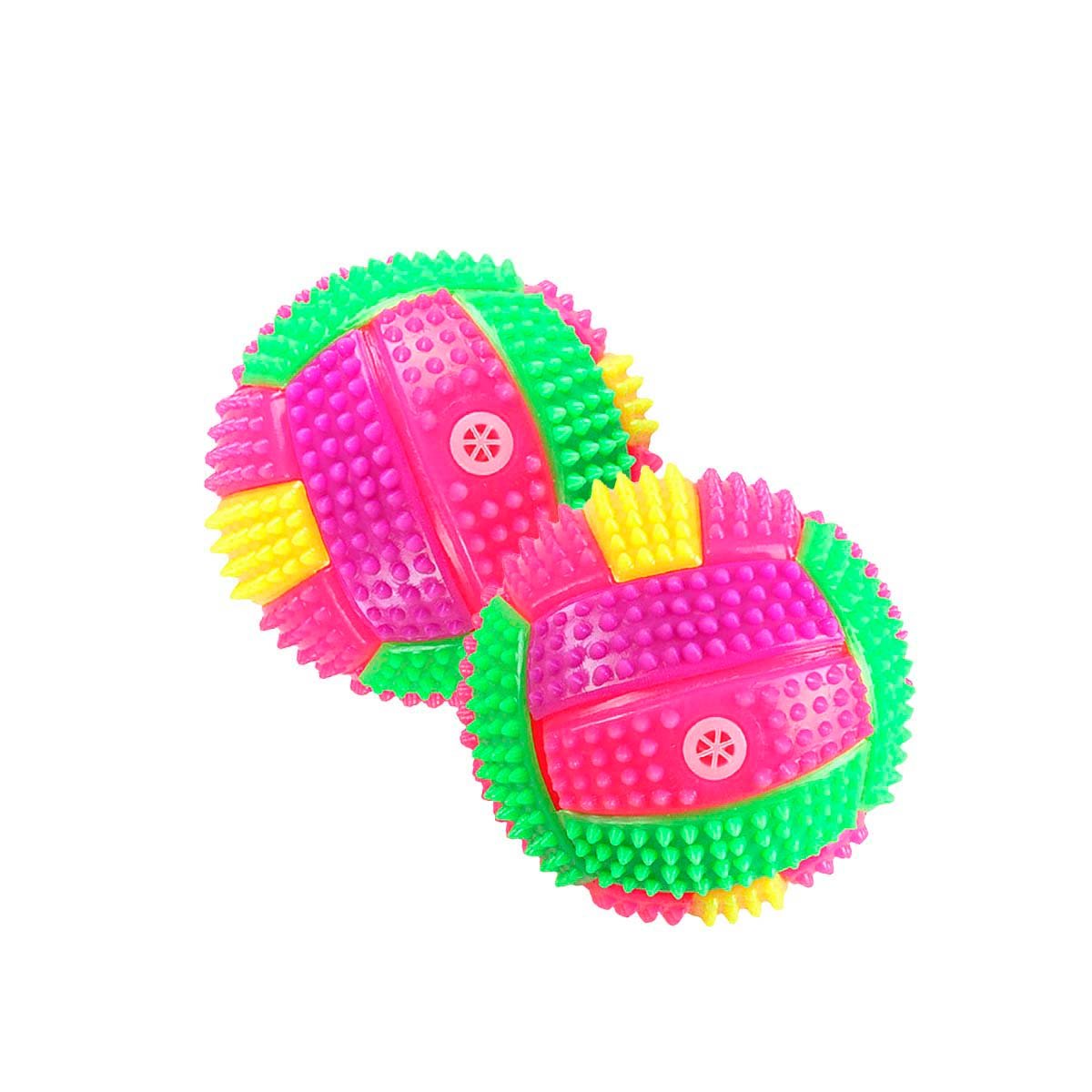PACK6 ARTICULO RESISTENTE PARA MORDIDAS CON SONIDO ROSADO Y+REGALO STICKER - 2