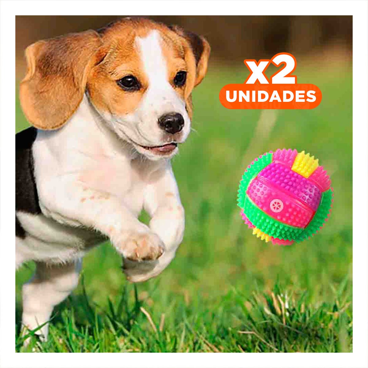 PACK2 JUGUETE DE DIVERSION PARA MANTENER ACTIVA A MASCOTAS ROSADO Y+REGALO STICKER - 1