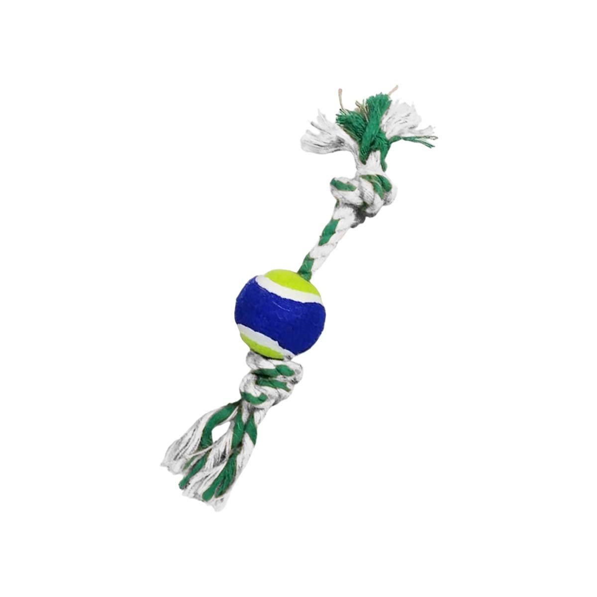 PACK12 JUEGO DE SOGA QUE PROMUEVE ACTIVIDAD EN TU MASCOTA AZUL Y VERDE Y+REGALO STICKER - 2