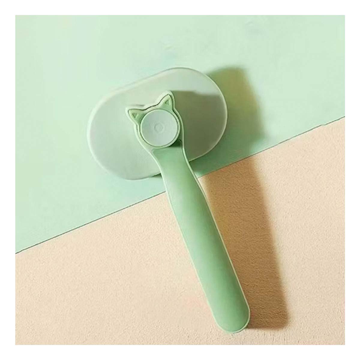 PACK2 HERRAMIENTA PARA MASAJE Y LIMPIEZA DE PELO VERDE - 3