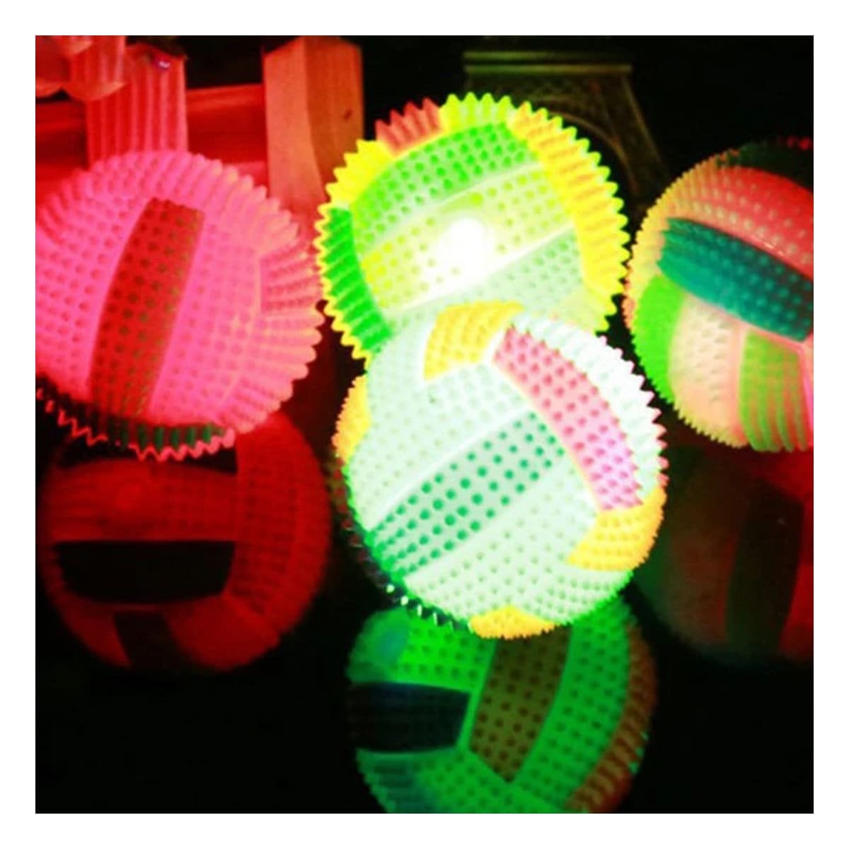 PACK2 JUGUETE LUMINOSO CON EFECTOS DE SONIDO PARA JUEGOS ACTIVOS AMARILLO Y+REGALO STICKER - 5