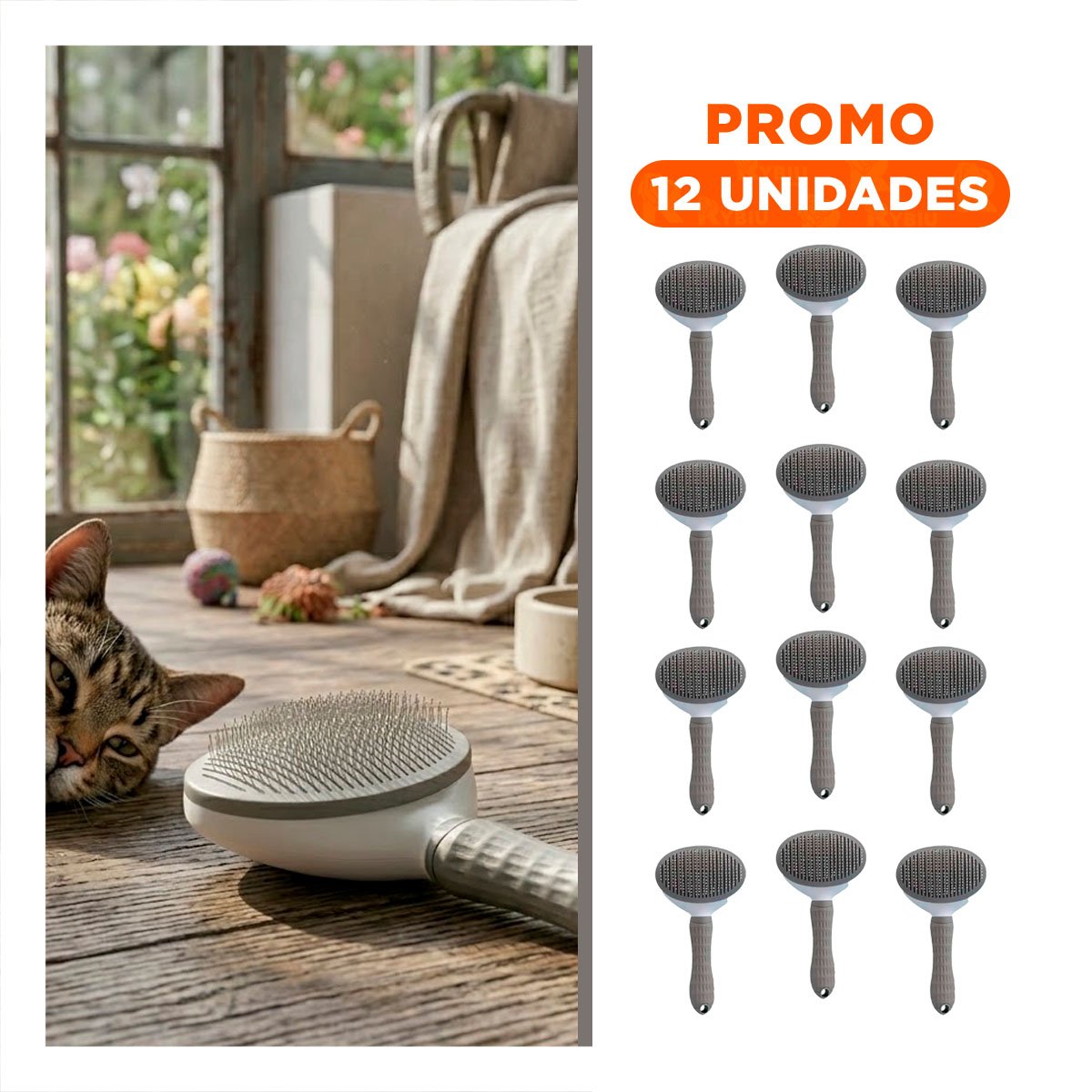 PACK12 REMOVEDOR MODERNO CON EXPULSADOR DE PELUSA PARA ROPA Y+REGALO STICKER - 1