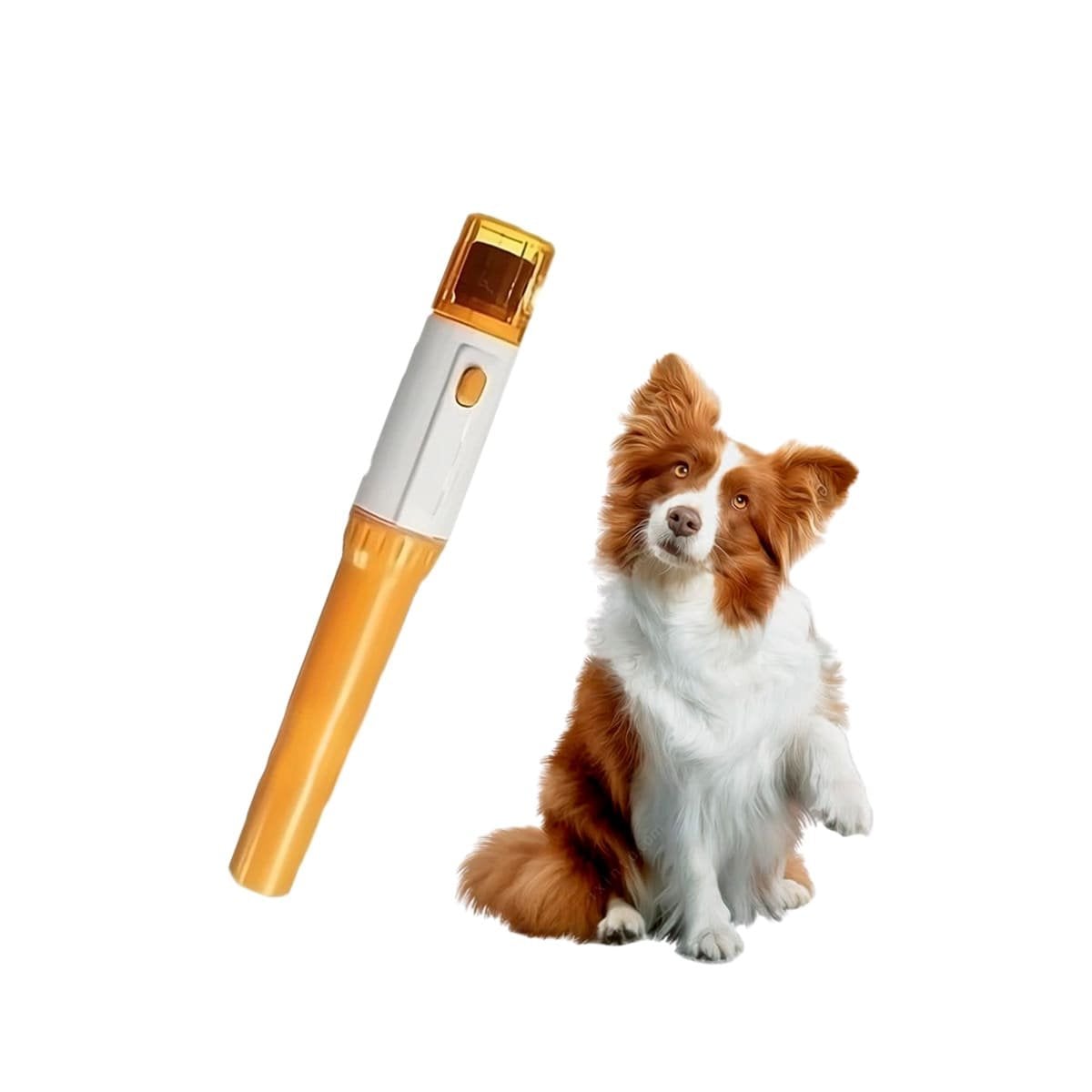 PACK6 DESBASTADOR ELECTRICO PARA MASCOTAS COLOR ANARANJADO PORTATIL Y+REGALO STICKER - 2