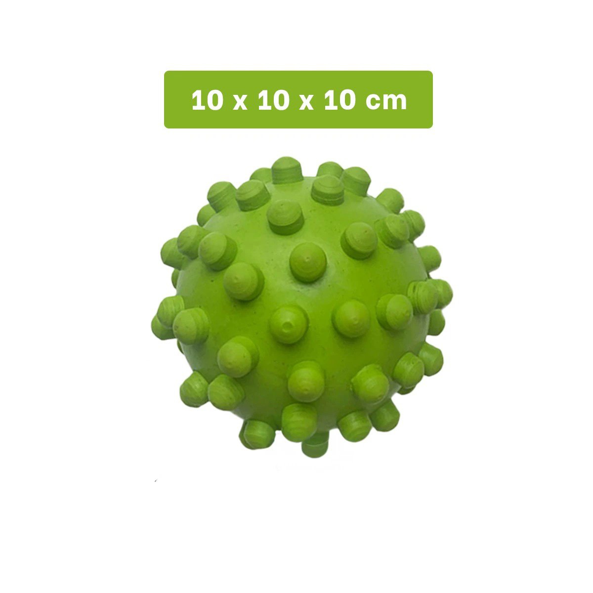 PACK4 DISPOSITIVO CANINO DE CAUCHO VERDE GRANDE CON DISENO ERGONOMICO Y+REGALO STICKER - 4