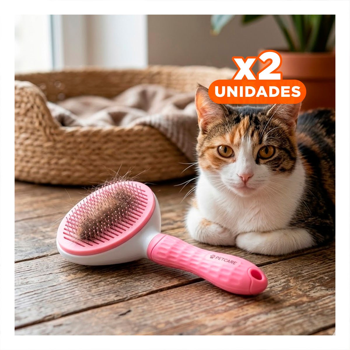 PACK2 EXTRACTOR REUTILIZABLE CON EXPULSADOR DE PELUSA PARA HOGAR Y+REGALO STICKER - 1
