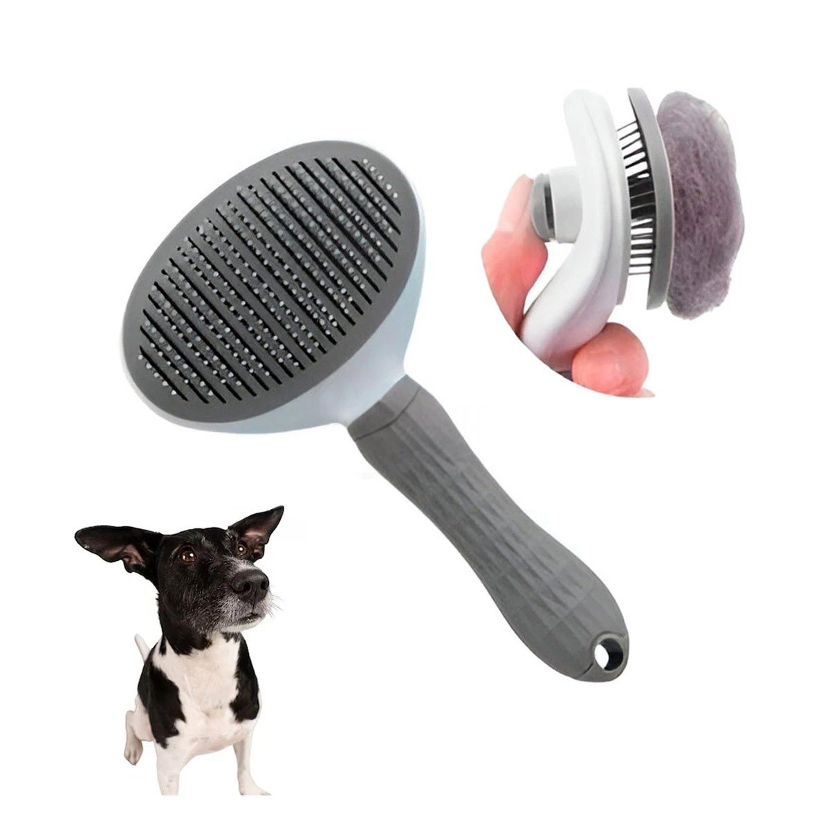 PACK2 EXTRACTOR REUTILIZABLE CON EXPULSADOR DE PELUSA PARA HOGAR Y+REGALO STICKER - 2