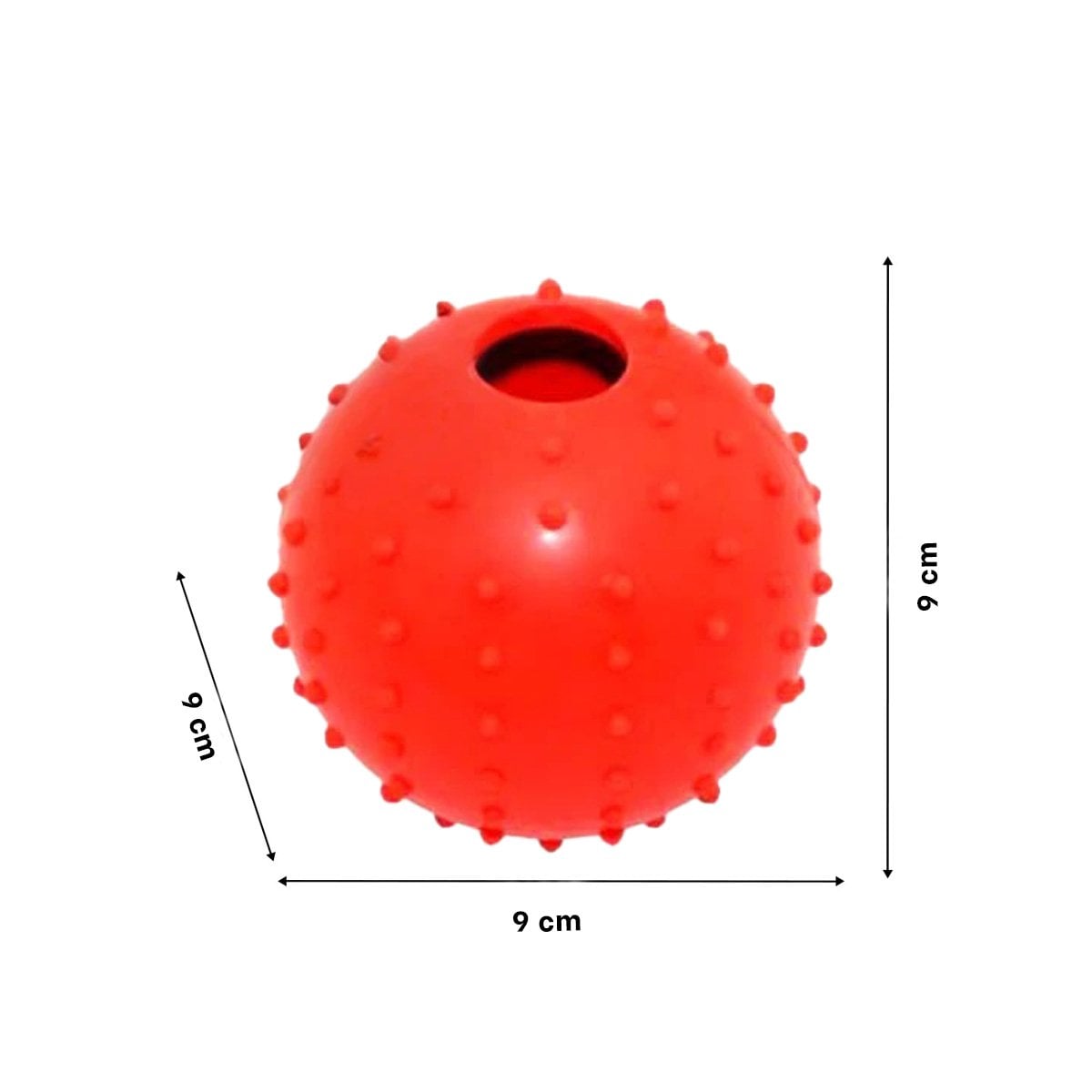 PACK2 DIVERSION ACTIVA DE CAUCHO FORMA CHIRIMOLLA MEDIA ROJO - 4