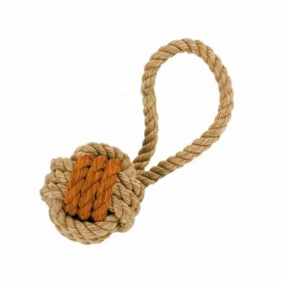 PACK2 INTERACTIVO SOGA CON PELOTA MOSTAZA PARA PERRO ACTIVO Y JUEGO DIARIO Y+REGALO STICKER - 2