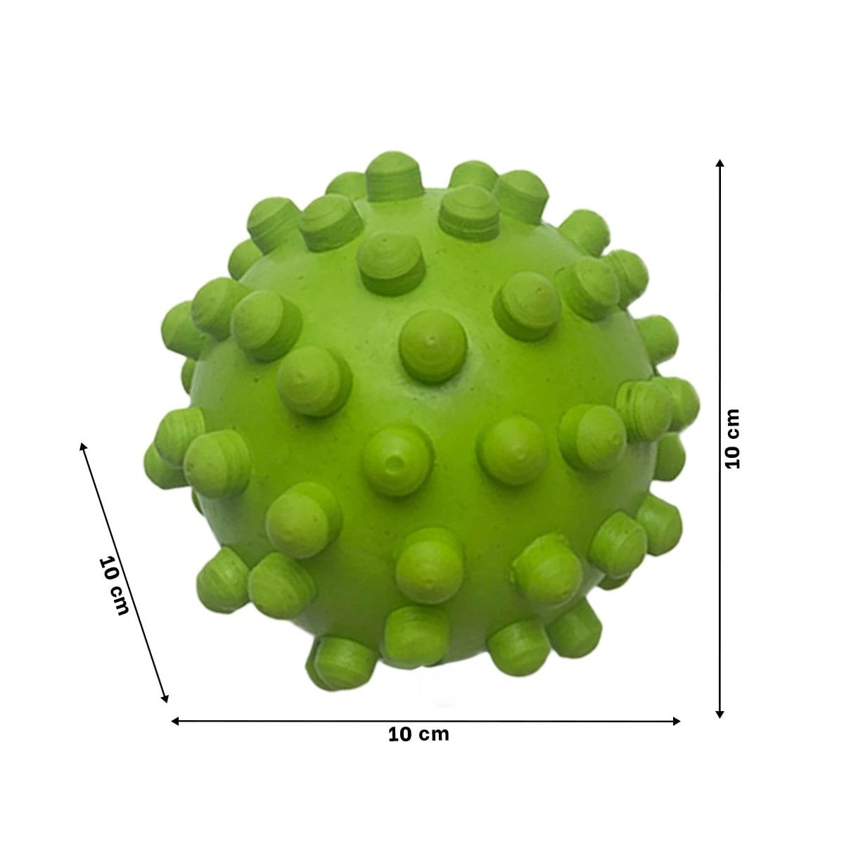 PACK6 PELOTA INTERACTIVA VERDE FORMA CHIRIMOLLA GRANDE PARA DIVERSION CONTINUA Y+REGALO STICKER - 4