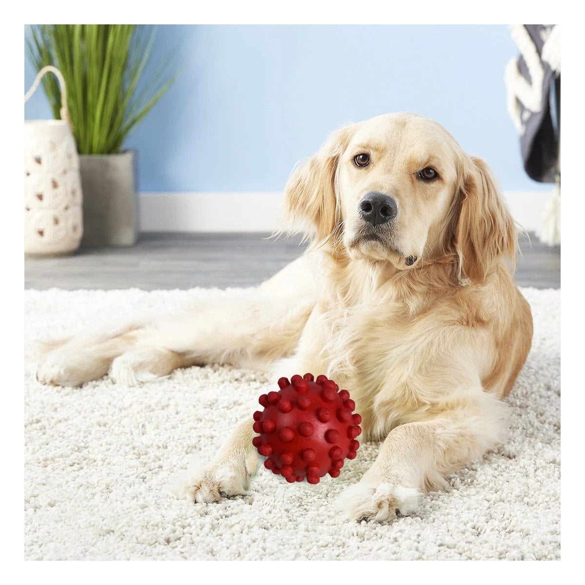 PACK4 FIGURA DE CAUCHO ROJO GRANDE PARA JUEGOS ACTIVOS Y DINAMICOS Y+PAPEL REGALO - 5