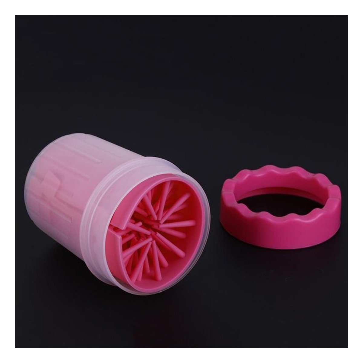 PACK6 HERRAMIENTA PARA LIMPIAR PATAS DE MASCOTA ROSADO LIMPIEZA CÓMODA Y+PAPEL REGALO - 2