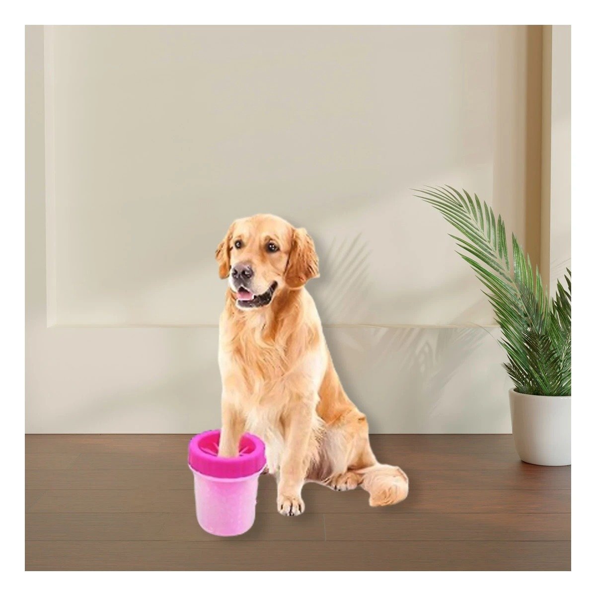 PACK6 HERRAMIENTA PARA LIMPIAR PATAS DE MASCOTA ROSADO LIMPIEZA CÓMODA Y+PAPEL REGALO - 5