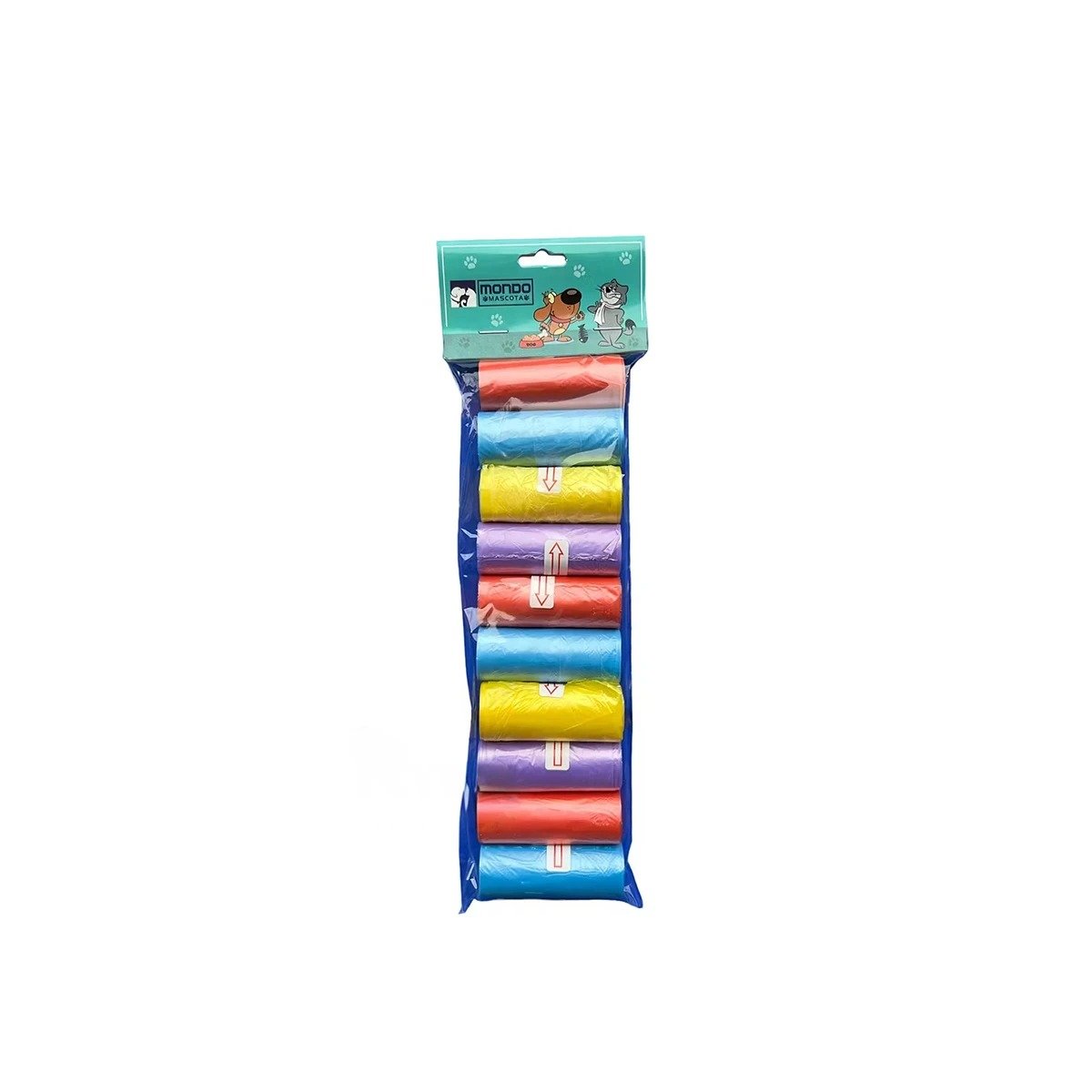 PACK2 DISPENSADOR FUNCIONAL CON BOLSAS DESECHABLES PARA POPO DE MASCOTAS Y+REGALO STICKER - 2