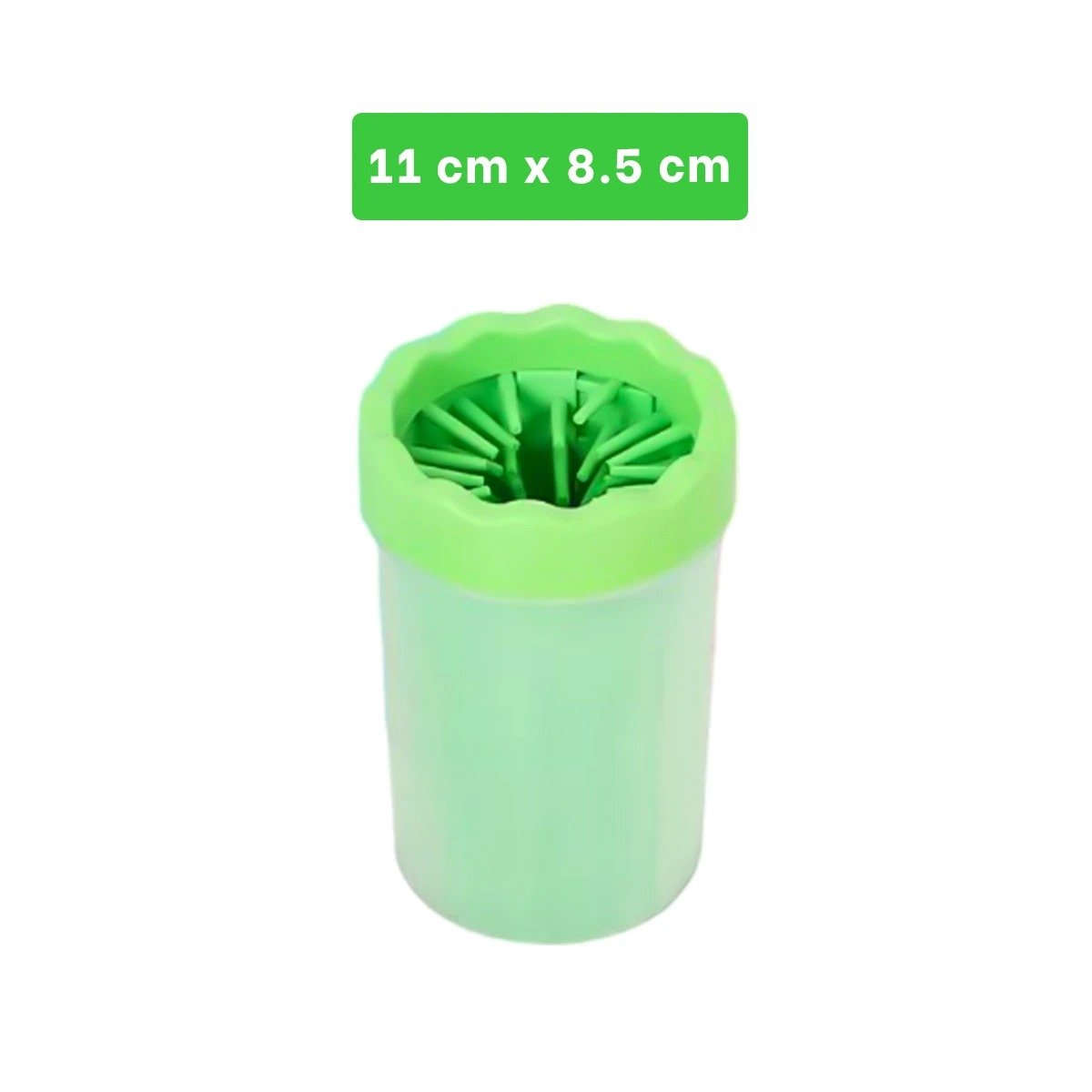 PACK4 HERRAMIENTA PARA LIMPIAR PATAS DE MASCOTA VERDE HIGIENE RÁPIDA - 4