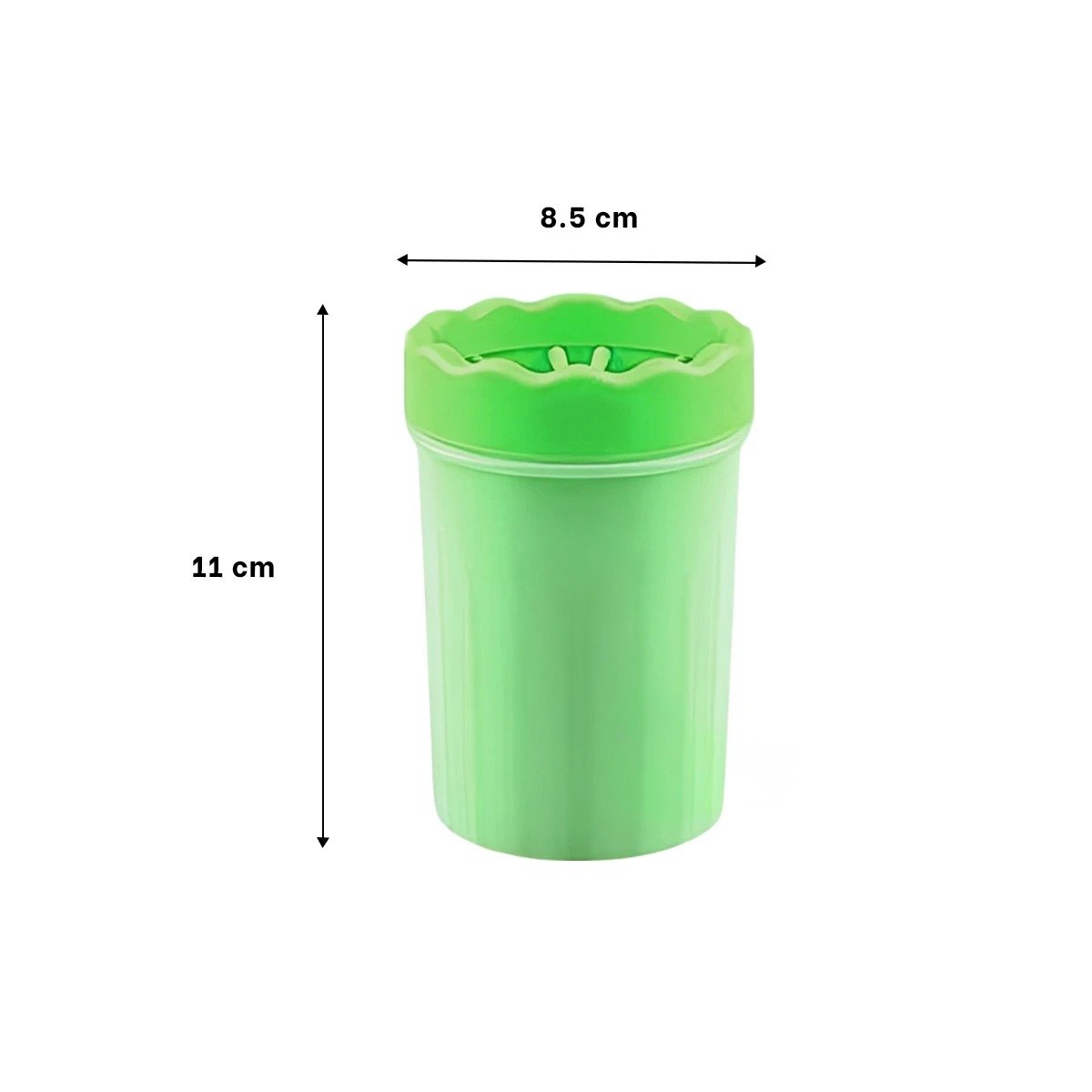 PACK6 HERRAMIENTA PARA LIMPIAR PATAS DE MASCOTA VERDE IDEAL EN CASA - 4